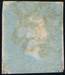 001S 1841 1d PL 27 (RC) BS 16°k°i red-brown on very blue paper (
