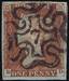 001S 1841 1d PL 32 (BD) BS 21°g pale red-brown (worn,VGSE3)