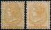 002S MALTA 1882 SG 18,19 0,5d orange-yellow, red-orange wmk.CA p