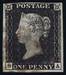 1840 1d PL4 (SA) AS 23 black ....