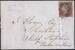 1841 1d PL122 (TI) BS 91(3) pale red-brown (worn) (411) AD115 D.