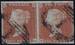 1852 1d PL157 (PG-PH) B 2(1) red-brown (XbarGEx,HSfsjnEx)
