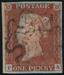 1841 1d PL16 (PA) BS 5°i pale red-brown (worn) (NNE Vd) ....
