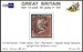 1841 1d PL17 (OD) BS 6(1) red-brown AM336