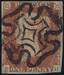1841 1d PL20 (BH) BS 9°g(3) pale red-brown (worn) (VGNE) AM108 