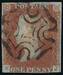 1841 1d PL25 (KJ) BS 14°ty red-brown (NE Bk, MC'Scottish LC') ..