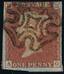 1841 1d PL29 (AG) BS 18d°ty red-brown (NNERc, MC'Edinburgh') ..
