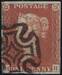 1841 1d PL36 (HH) BS 25  red-brown very blue p. (NSWDd) AM260 ..
