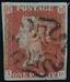 1841 1d PL41 (ID) BS 26D°g red-brown (VGNE1, MC 'Catterick') ..