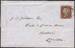 1841 1d PL73 (FL) BS62(3) pale red-brown (worn,918) AD104 D.....
