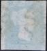 1841 2d PL 3 (ME) ES 12°d°ub deep full blue (Ivory head, black M