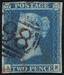 1841 2d PL3 (AE) ES 10f pale blue (VGNE(2),VGSE(3)) part red o .