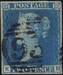 1841 2d PL3 (KH) ES 10f,g pale blue (SGSE,SW,Val.) A1827 .....jp