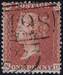 1856 1d PL43 (ND) C 8(1) red-brown (blued paper)