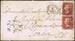 1857 1d PL55 (CI),56 (TA) C10 rose red,deep rose red (708) ADN1 