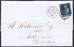 1858 2d PL9 (PA) G2 blue (wmk.type II) D