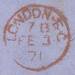 1869 2d PL13 (GK) G 2 blue (wmk.II) AD4 DRD...jpg