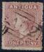 ANTIGUA 1863 SG 5 1d rosy mauve wmk.SS perf.14-16 (A02) ......jp