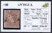ANTIGUA 1863 SG 5 1d rosy mauve wmk.SS perf.14-16 (A02)