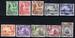 ANTIGUA 1932 SG 81-90 Tercentenary wmk.MSCA perf.12,5 M