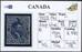 CANADA 1859 SG42 17c deep  blue WX P12 A1