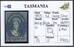 TASMANIA 1855 SG17 4d deep blue wmk.LS imperf