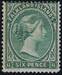 FALKLAND 1878 SG 3 6d blue-green no wmk. perf.14,5 LM A2 ......j
