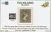 FALKLAND 1885-1891 SG10 4d grey-black (SH9c) WCCASL