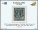 FALKLAND 1912-1920 SG66 3s (deep) slate-green (SH30) WMCCA