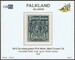 FALKLAND 1912-1920 SG66 3s slate-green (SH30) WMCCA