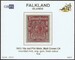 FALKLAND 1912-1920 SG68 10s red (SH33) GP WMCCA