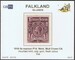 FALKLAND 1912-1920 SG67b maroon (SH32b) WMCCA