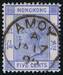 HONG KONG 1882 SG 35 5c blue wmk.CA P14 (AMOY Z34) ....