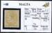 MALTA 1863 SG 7 0,5d dull orange wmk.CC perf.14 M