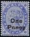 MALTA 1902 SG 36b 2,5d dull blue wmk.CA perf.14 (One Pnney) UM .