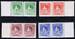 001O PAPUA 1937 SG154-157 1d-5d UM V2P