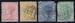 SIERRA LEONE 1872-73 SG7-10 1d-1s WCC(sideways) P12,5