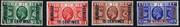 001O MOROCCO AGENCIES BPO-French 1935 SG 212-215 UM PRODÁNO