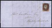 1841 1d PL77 (KB) BS 29i pale red-brown (worn), (BS'1') D  PRODÁ