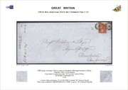 1855 1d PL11 (LG) C4(1) red-brown BP WSC P16 DII AII REZERVACE