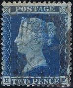 1855 2d PL5 (HE) F6 (1) blue