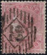 1857 4d PL1or2 J51(2) rose wmk.LG OWP (IO22)  PRODÁNO