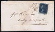 1858 2d PL 9 (CC) G 2 blue D PRODÁNO