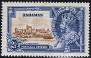 BAHAMAS 1935 SG142f. 2,5d (diagonal line by turred) UM PRODÁNO
