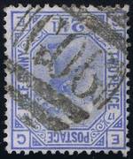 BRITISH LEVANT-BEYROUT G06 GB 1880 SG Z8 2,5d PL17 (GE) bluePROD