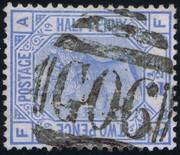 BRITISH LEVANT-BEYROUT G06 GB 1880 SG Z8 2,5d PL19 (AF) blue PRO
