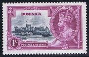 DOMINICA 1935 SG95h. 1s (dot by flagstaff) UM REZERVACE
