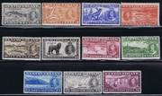 001O NEWFOUNDLAND  1937 SG257-267 1c-48c M