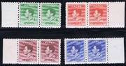 001O PAPUA 1937 SG154-157 1d-5d UM V2P