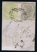 PERU-CALLAO C38, GB 1876 SG Z46 6d,1877 SG Z39 4d V...PRODÁNO